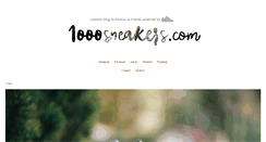Desktop Screenshot of 1000sneakers.com